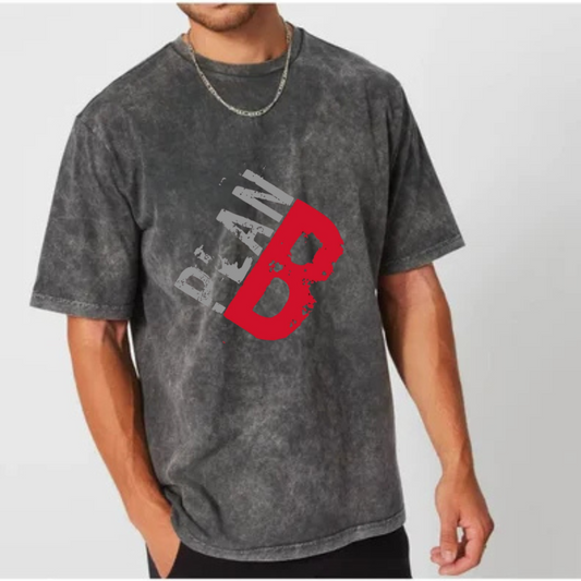 D'walts Unisex Acid Washed Oversized Tee